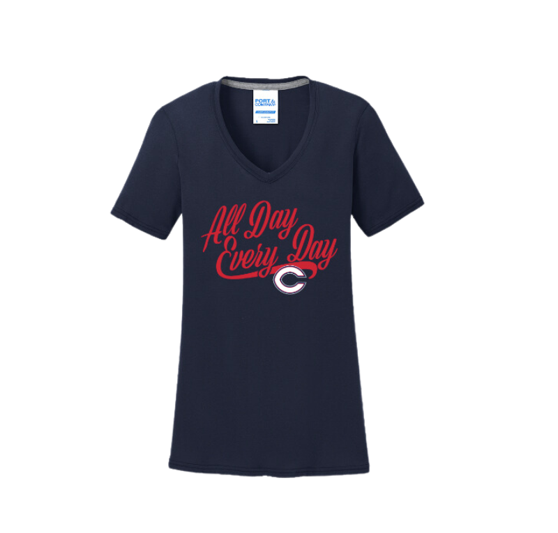 All Day Every Day Ladies T-Shirt - Columbus Explorers Shop