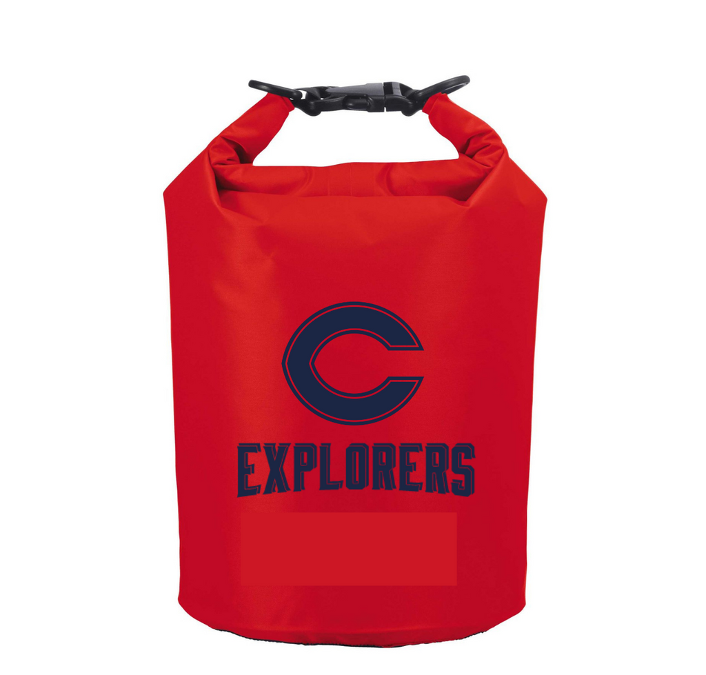 C Explorers Large Red Dry Bag - Columbus Explorers Shop