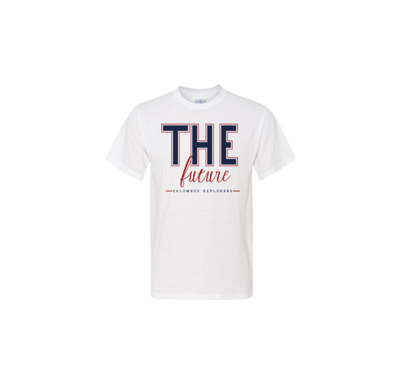 The Future Toddler Shirt (White) - Columbus Explorers Shop