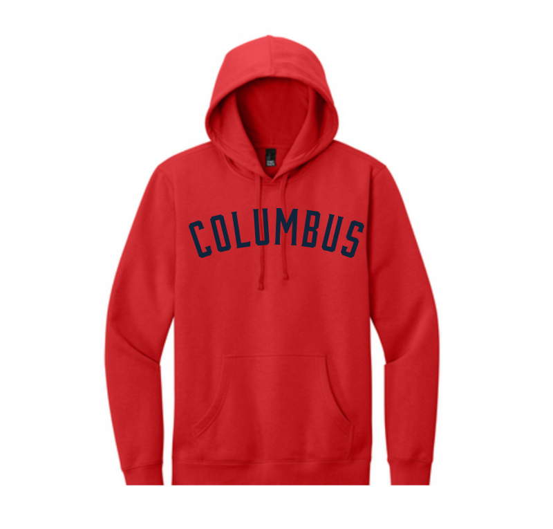 Columbus Heritage Hoodie Red