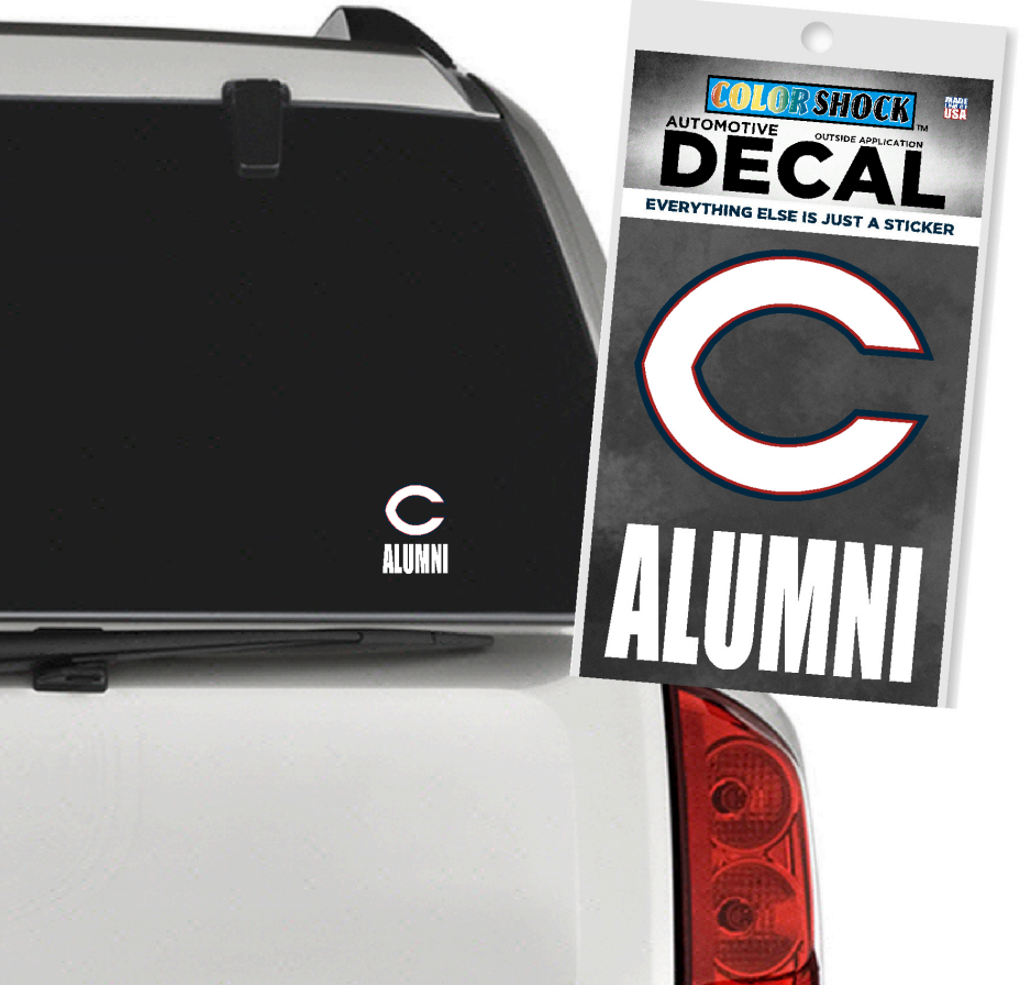 "C Alumni" Car Decal - Columbus Explorers Shop