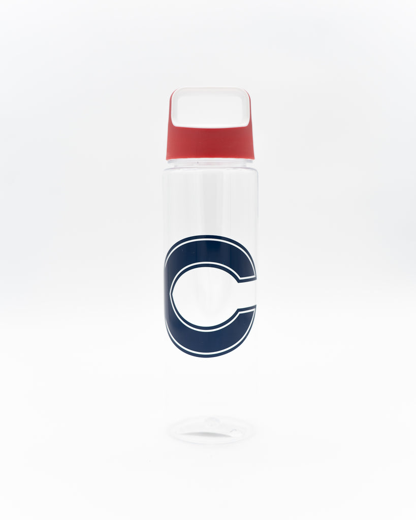 Columbus C Clear Water Bottle (Elevate) - Columbus Explorers Shop