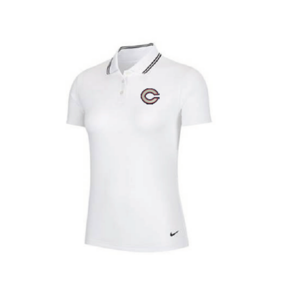 Nike Dri-FIT Womens Polo (White) - Columbus Explorers Shop