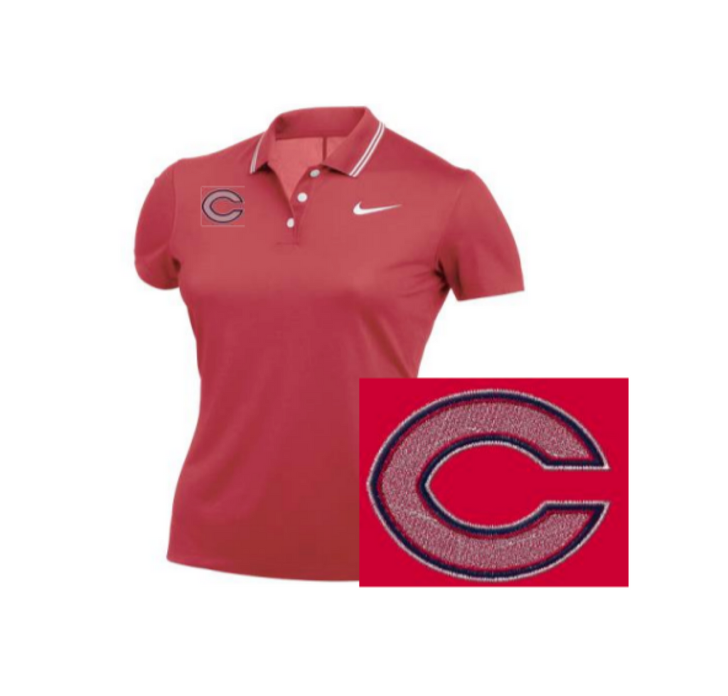 Nike Ladies Columbus C Polo (Red) - Columbus Explorers Shop