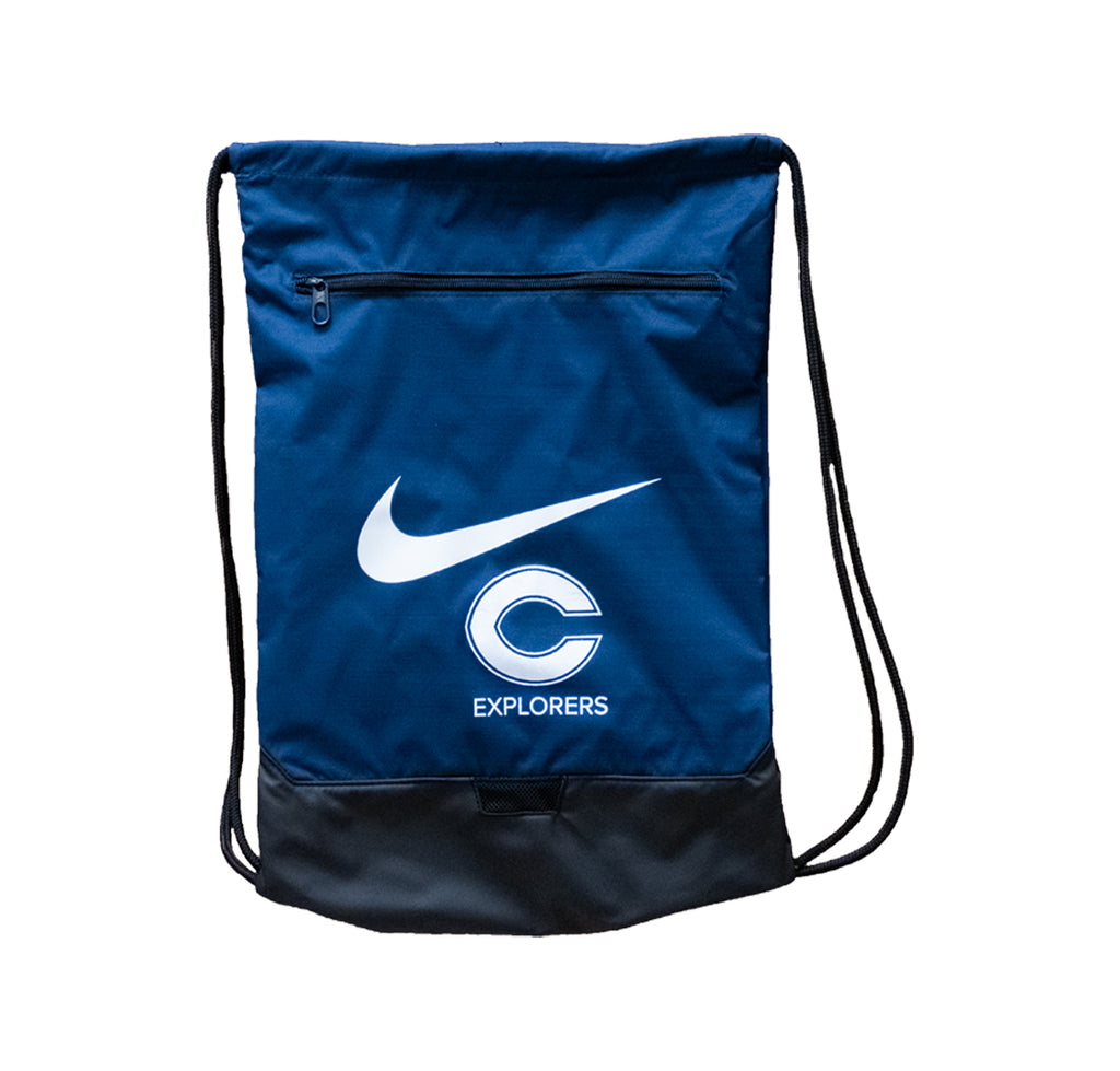 Nike Drawstring Bag (Navy) - Columbus Explorers Shop